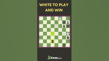 Two QUEENS Sacrifice Rewarded With Mate In Chess Puzzle #Shorts