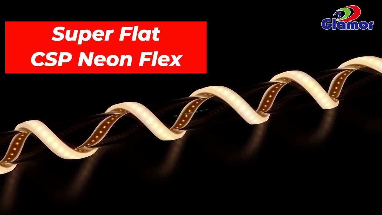 Ultra Bright CSP Super Flat Neon Flex with Multiple Colors Choice Long ...