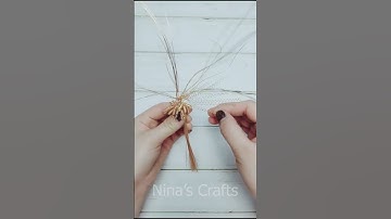 Make a beautiful tree out of copper wire