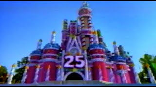 Walt Disney World 25 Años - Publicidad En Vhs