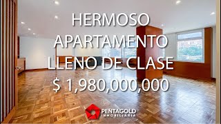 Lujoso Apartamento Lleno de Clase con Vista Al Museo Nacional - Venta $1,980,000,000 - 260 m2!!