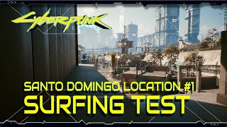 Cyberpunk 2077 — Surfing Through Santo Domingo - Wall Running / Dash Surf in v1.03