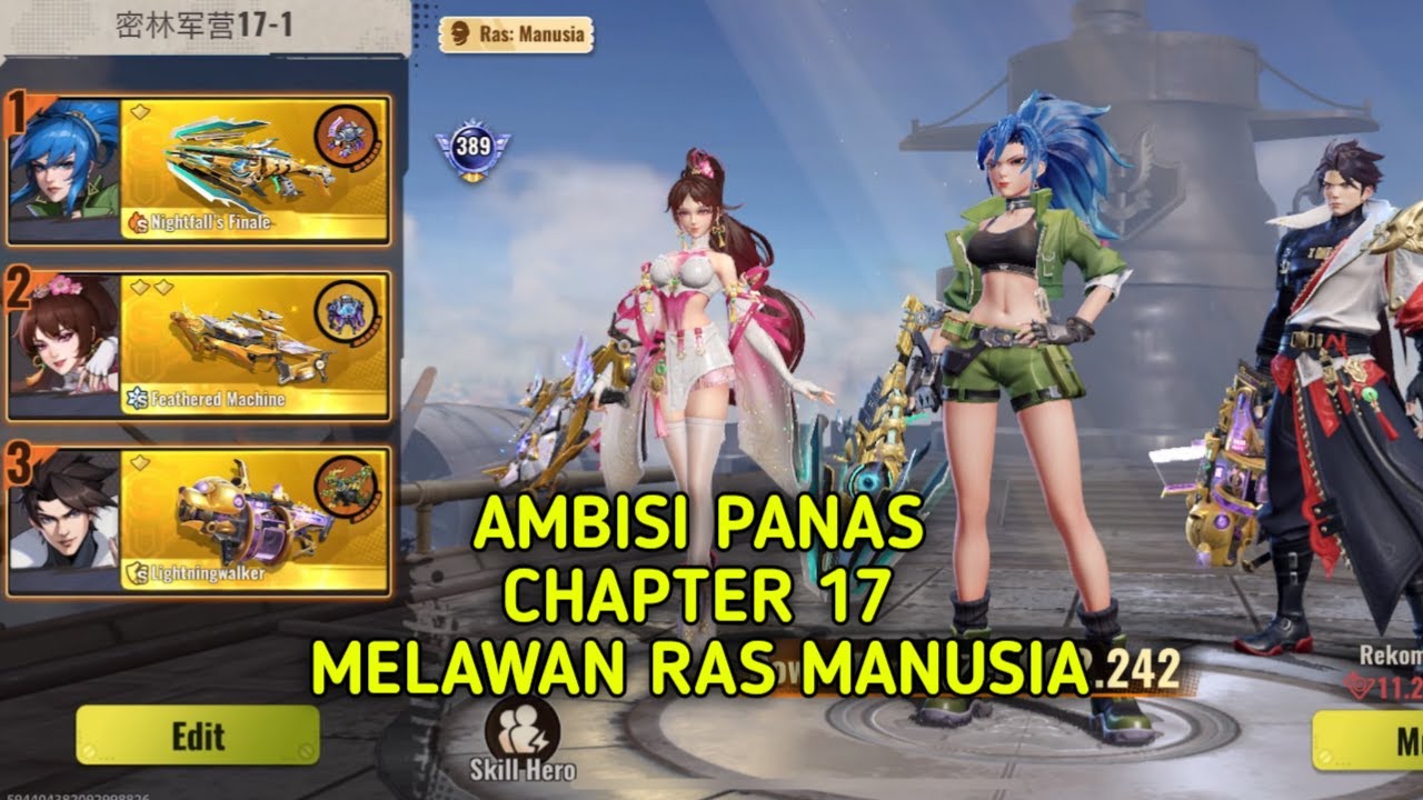 LEONA MELAWAN RAS MANUSIA AMBISI PANAS FULL FIGHT METAL SLUG AWAKENING S7