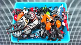 Box Full of Modelbike 1/12 Scale Collection | Kawasaki, Harley Davidson, KTM, Honda, BMW