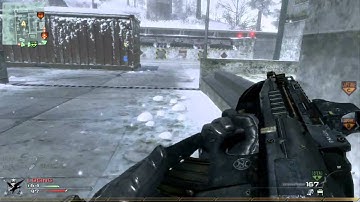 MW2 - Sub Base, F2000 Holo (WTF R my team doing GRRR)