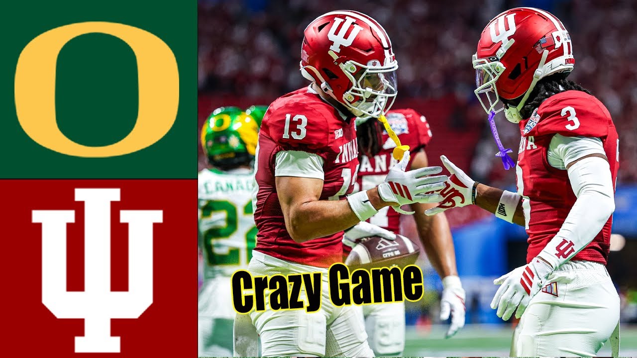 Oregon vs Indiana FULL GAME | CFP Semifinal | NCAAF Semifinal at the ...