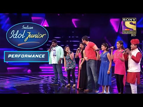 Junior Idols का Presentation Saif को लगा Amazing | Indian Idol Junior | Vishal Dadlani | Performance