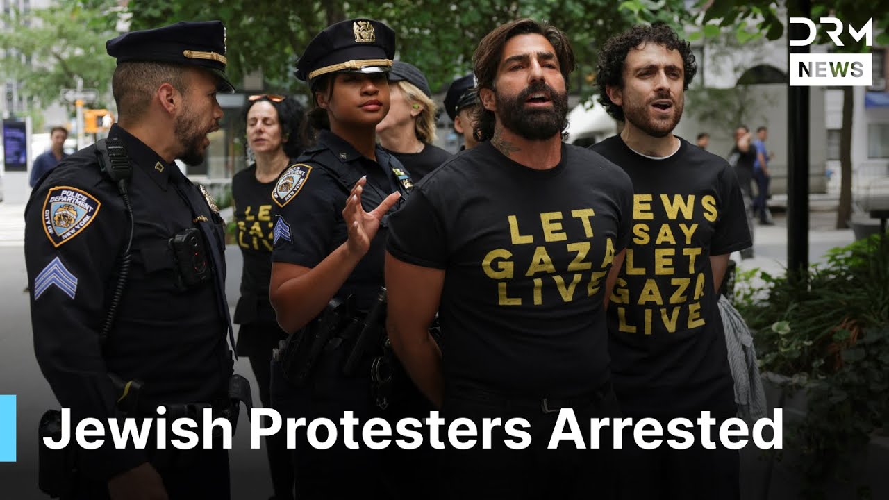 BREAKING: Police Arrest Jewish Protesters at Gaza War Rally in NYC | AH1Z