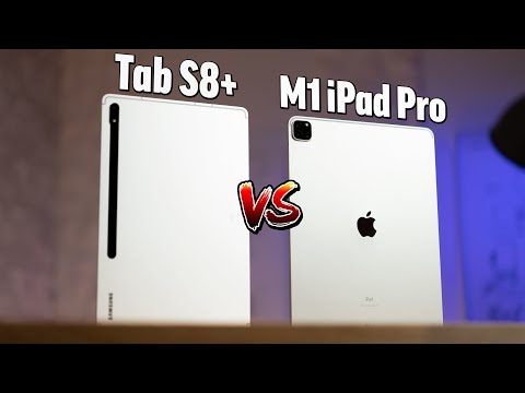 Galaxy Tab S8+ vs M1 iPad Pro - Ultimate Comparison!