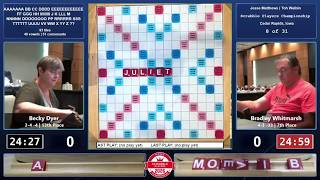 2026 Scrabble Players Championship - Game 8 - Bradley Whitmarsh vs. Becky Dyer (CSW)