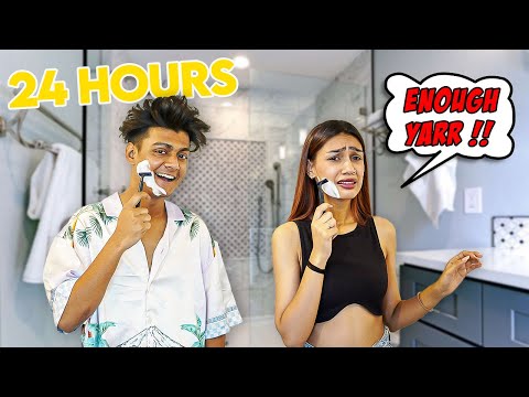 Copying My Best Friend *VISHAL* For 24 Hours || AAYU VLOGS