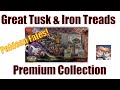Pokémon Great Tusk &amp; Iron Treads Premium Collection Unboxing