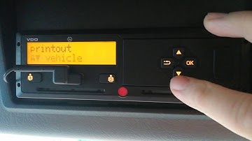 How to change time on digital tachograph