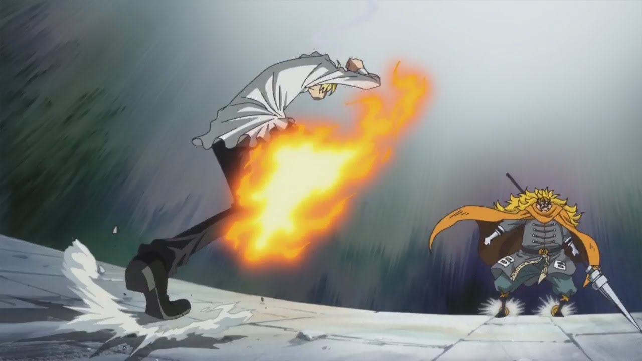 Luffy vs Doflamingo GEAR 4 [ One Piece Episode 726 ] - YouTube