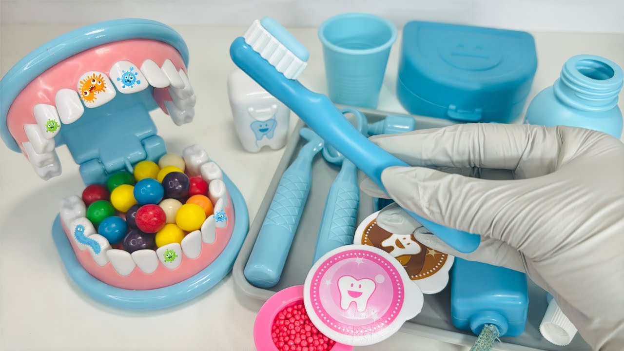 Learning the Importance of Brushing Our Teeth | Brushing Away Candy Cavities 🪥