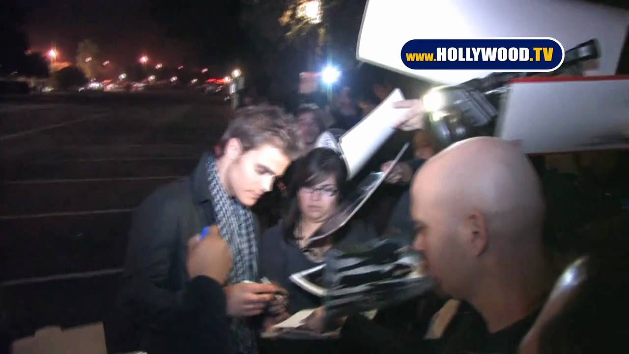 Paul Wesley Signs Autographs At The Greek Theatre