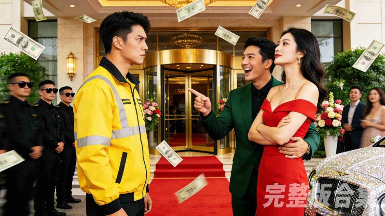 送快遞的窮小子求婚被拜金女友羞辱，怎料下秒繼承百億遺產！當場買下一百輛豪車，征服第一女車模！美女總裁排隊求娶，前女友後悔到崩潰！