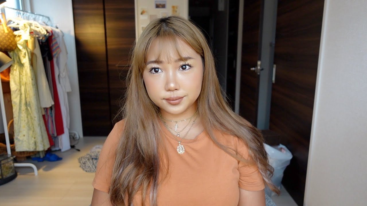 話しながらある日のリアルなさっくりメイク