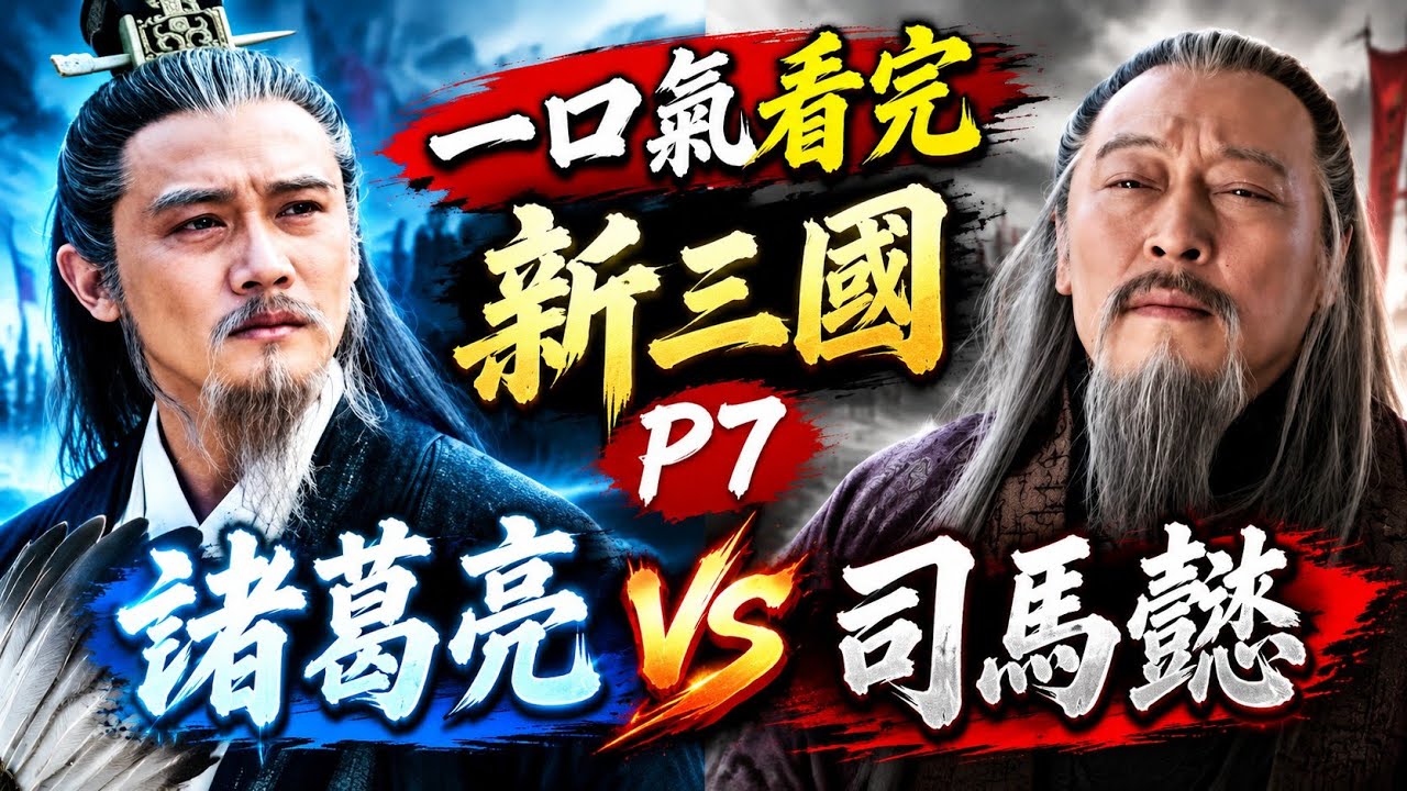 新三国P7：諸葛亮6次北伐無果病逝五丈原，司馬懿高平陵之變三家終歸晉