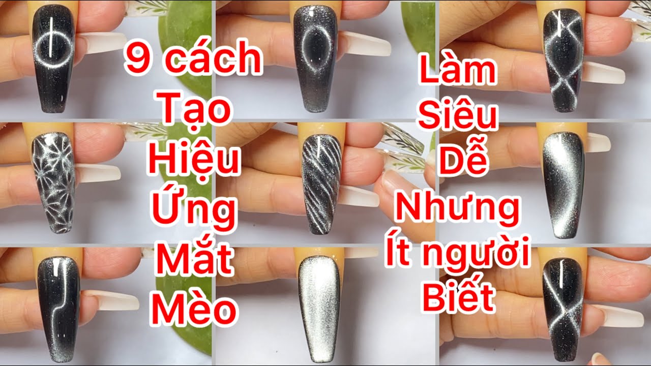 9 cách tạo hiệu ứng mắt mèo đơn giản dễ làm