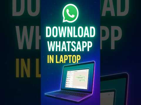 How To Download WhatsApp In Laptop How To Install WhatsApp In Laptop