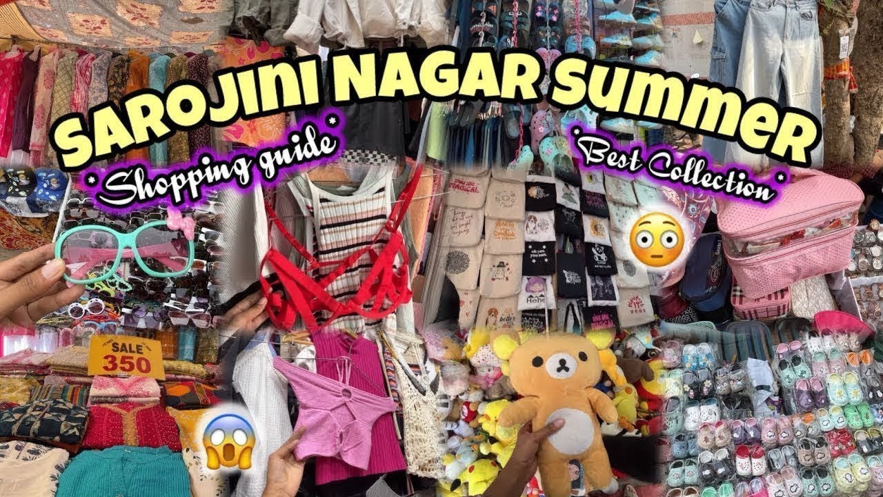 Sarojini Nagar Market Delhi ✨ | Latest Summer Collection with Shop Number 