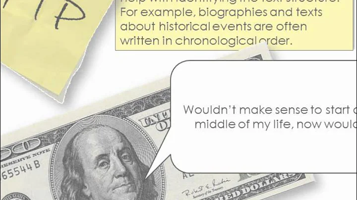 Text Structure: Chronological Order