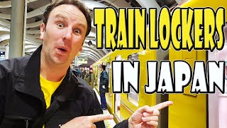 How to Use TRAIN STATION LOCKERS in JAPAN