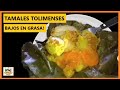 TAMALES TOLIMENSES | RECETA BAJA EN GRASA