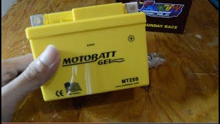 [AKI Motor Racing ] Aki Yang Cocok Buat  Motor Honda Tiger - Motobatt Gel