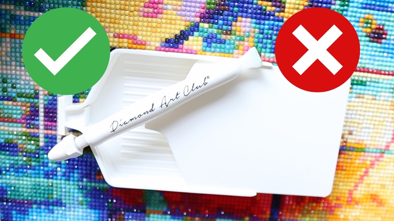 New Tray and Pen Diamond Art Club Review