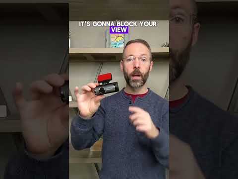 Built-in night mode on dual dash cam improves clarity in dim driving conditions