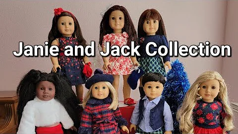 My American Girl Doll Janie and Jack Collection!