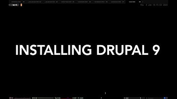 Install Drupal 9 with Lando support