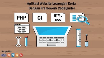 Aplikasi Website Lowongan Kerja Dengan Framework Codeigniter (Free Source Code)