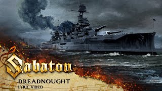 SABATON  Dreadnought (Official Lyric Video)