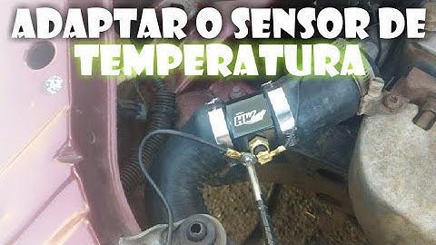 Sensor de temperatura, como adaptar um