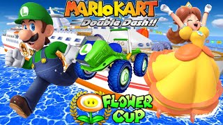 Mario Kart Double Dash Flower Cup 150Cc Luigi & Daisy