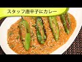 唐辛子のスパイシーカレー Hyderabadi Chilli Curry
