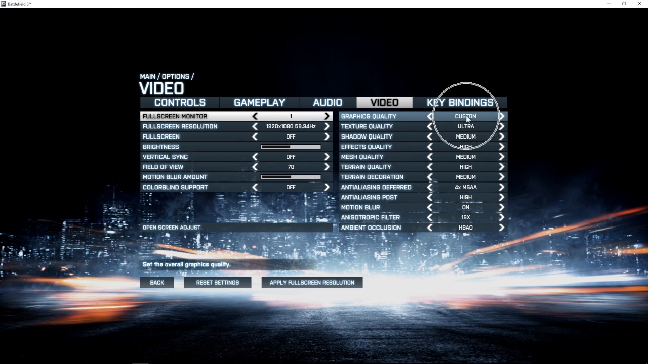 How to Disable Ambient Occlusion In Battlefield 3 - YouTube