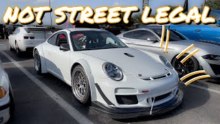 REAL Porsche Cup Car In Action At Cars And Coffee! by Aaron The Baron 148 views 10 months ago 18 minutes