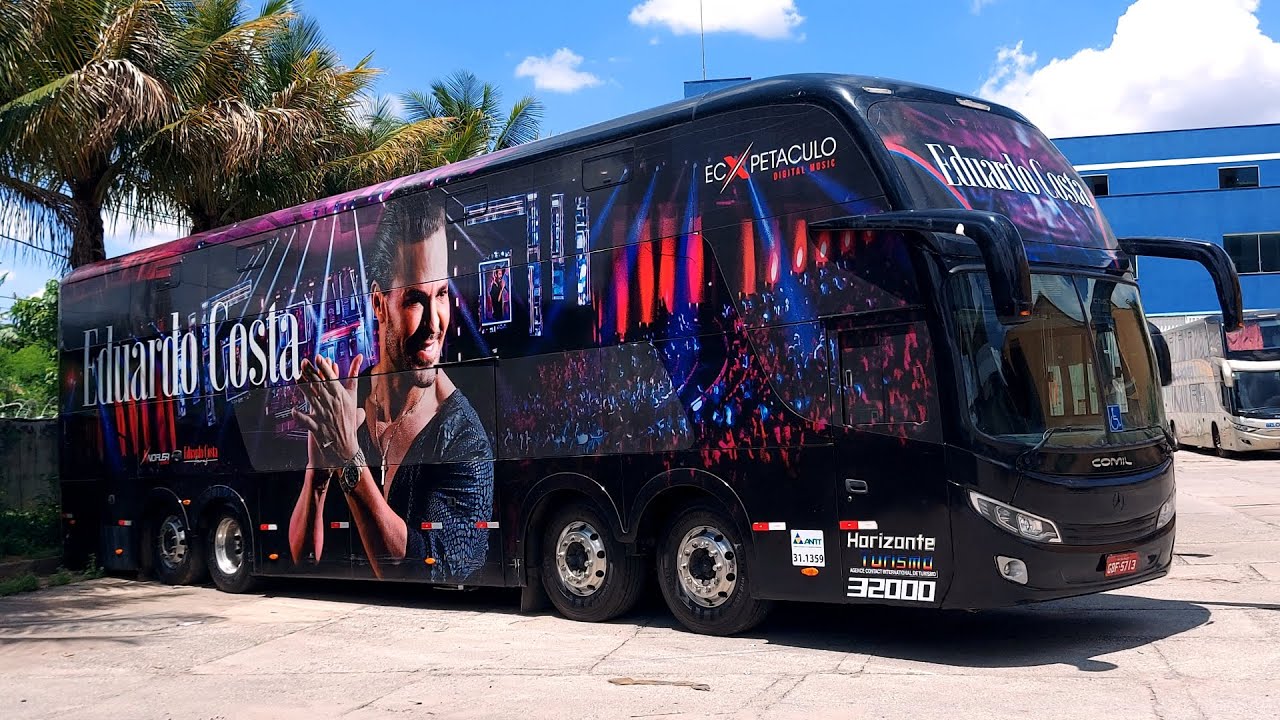 Ônibus do cantor Eduardo Costa - YouTube