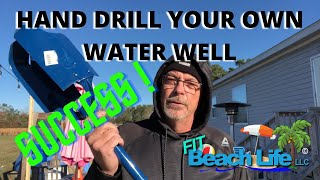 How to hand dig your own shallow water well  Successfully | Fit Beach Life, How to Homestead!