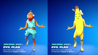 Fortnite Evil Plan Emote 1 Hour Dance Icon Series