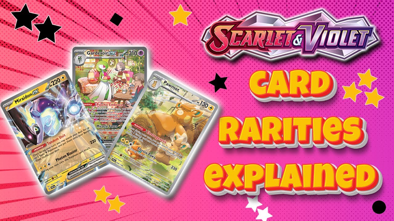 International Scarlet & Violet Pokémon Card Rarities List / Guides, PokeGuardian