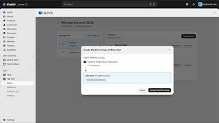 Add a Modifier Group to a Single Product - Flip POS