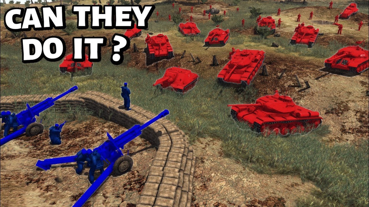 Can The Blue Army Stop The Red Army Army Men Attack Red 51st Strike Battalion Amow Youtube