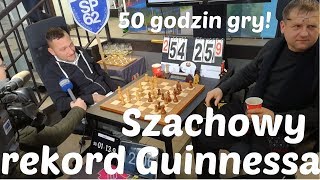 SZACHY Polacy pobili szachowy rekord Guinnessa. Grali w szachy przez 50 godzin! World Chess Record screenshot 2