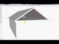How to model a roof with a fixed pitch in Sketchup