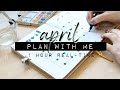 REAL TIME PLAN WITH ME | April 2020 | Bullet Journal Setup